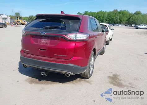 2015 Ford Edge Titanium from USA, damaged, VIN 2FMTK3K87FBB46832